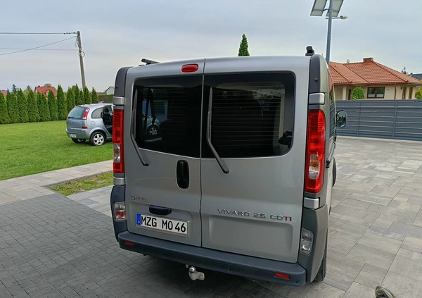 Opel Vivaro cena 38900 przebieg: 155364, rok produkcji 2009 z Jutrosin małe 436